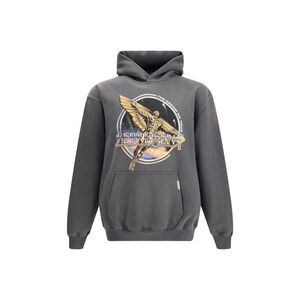 Represent Gray Cotton Men's Sweatshirt